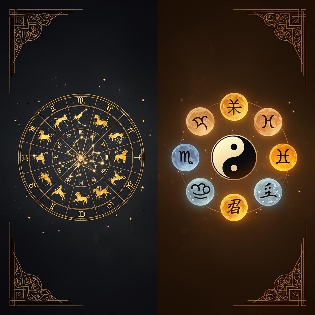 Astrologie chinoise vs horoscope occidental : quelles différences et laquelle choisir ?